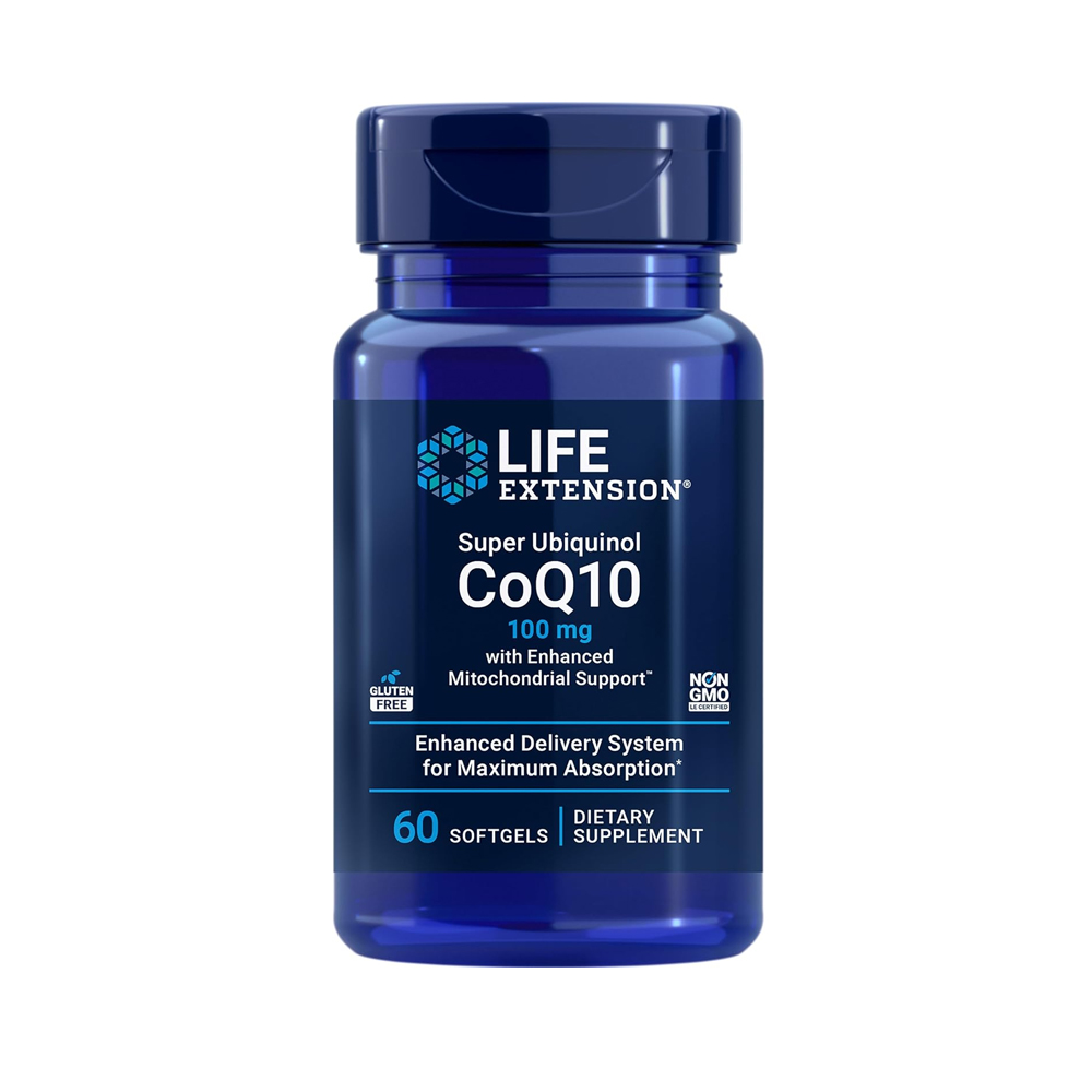 Super Ubiquinol CoQ10 with Enhanced Mitochondrial Support™ 100 mg, 60 softgels