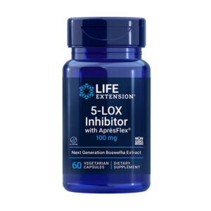5-LOX Inhibitor with AprèsFlex® 100 mg, 60 vegetarian capsules