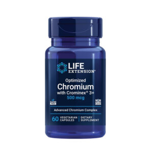 Optimized Chromium with Crominex® 3+ 500 mcg, 60 vegetarian capsules