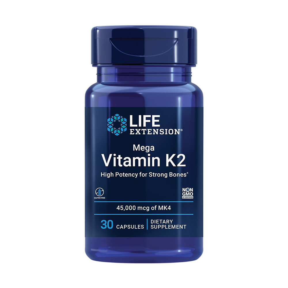 Mega Vitamin K2 45000 mcg (45 mg), 30 capsules