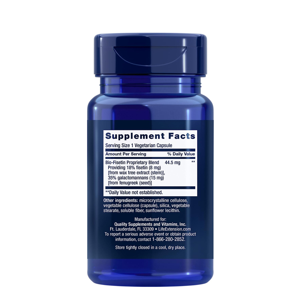 Bio-Fisetin 30 vegetarian capsules - 이미지 2