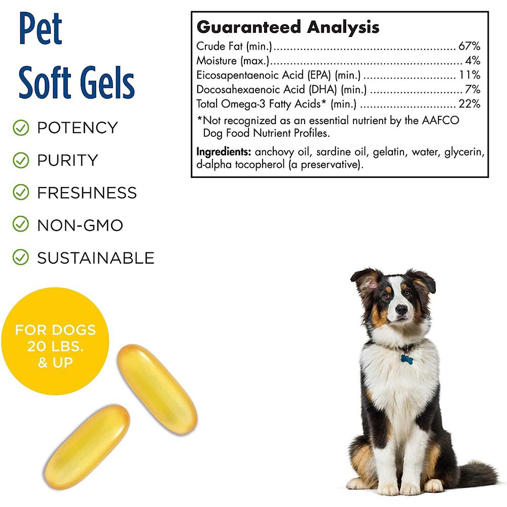 Omega-3™ Pet 90Soft Gels - 이미지 4