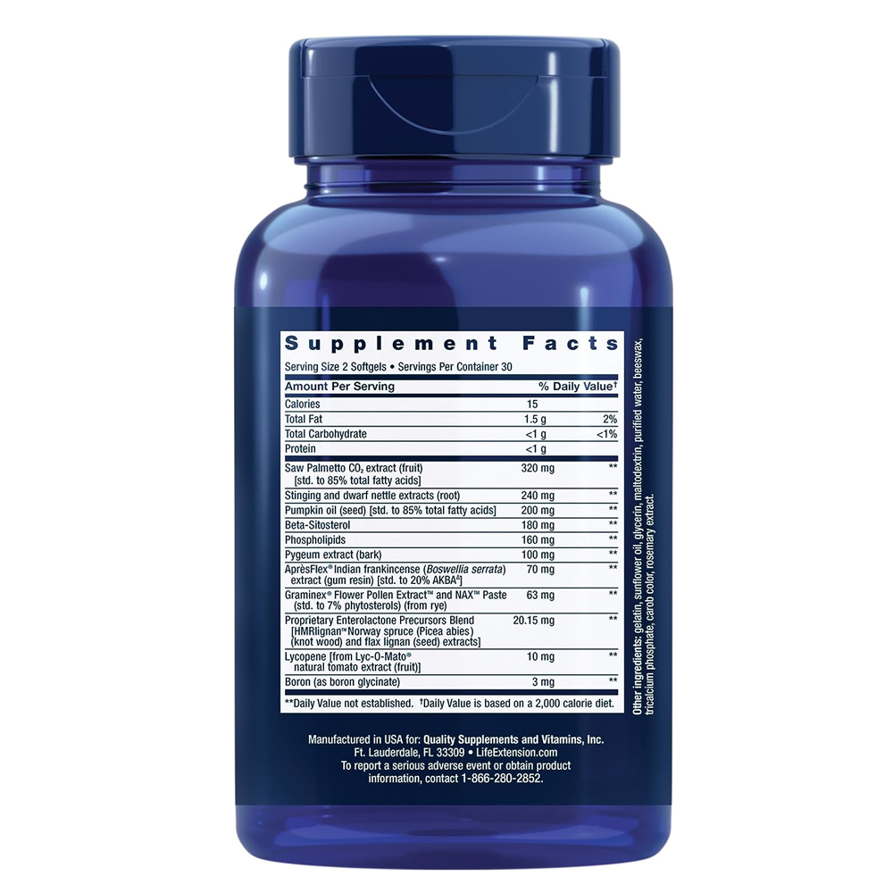 Ultra Prostate Formula 60 softgels - 이미지 2