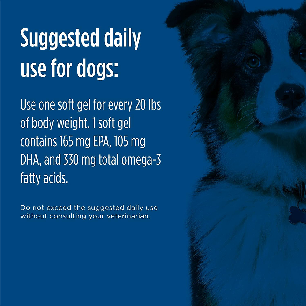 Omega-3™ Pet 180Soft Gels - 이미지 5