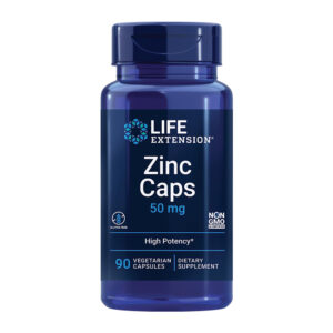 Zinc Caps 50 mg, 90 vegetarian capsules