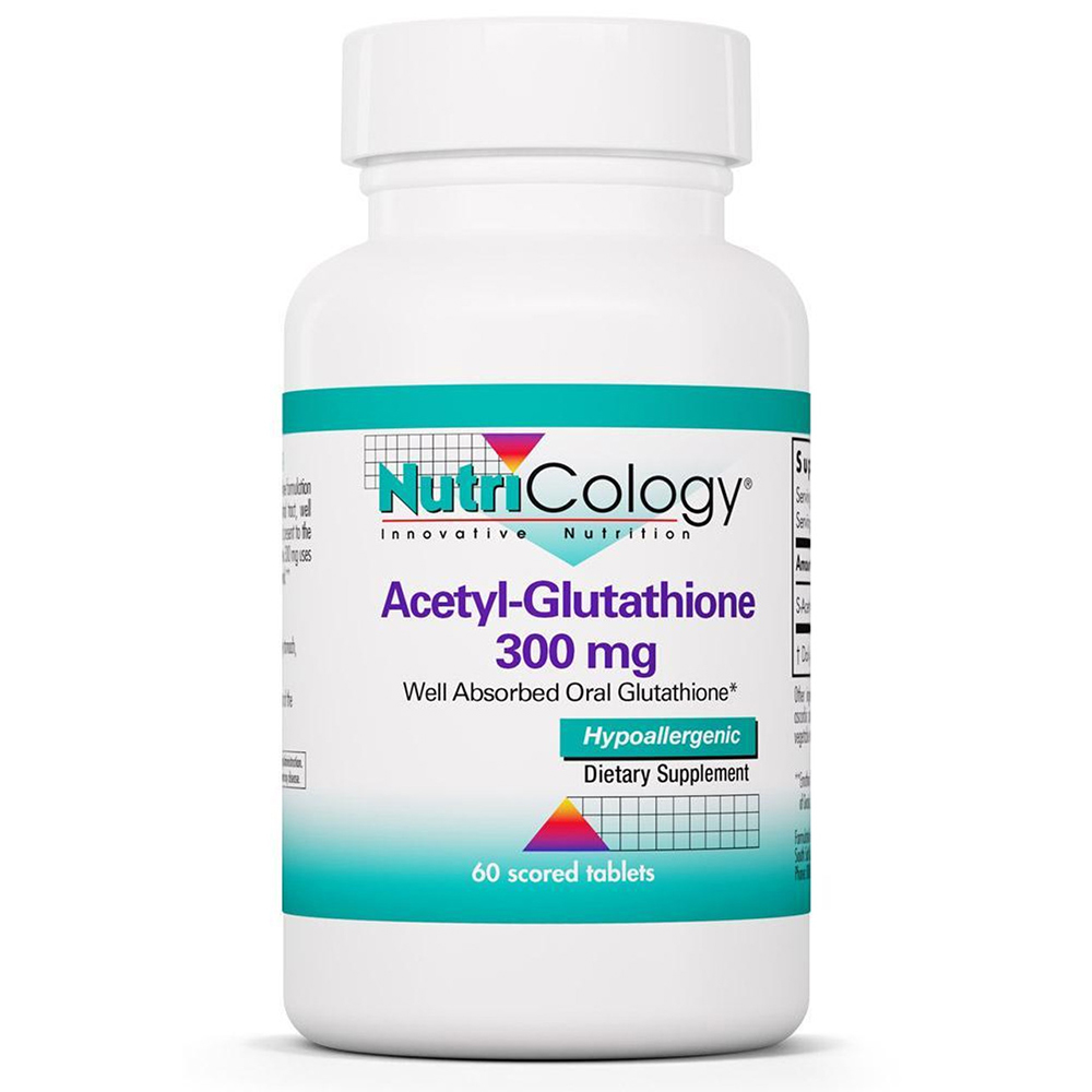 Acetyl-Glutathione 300 mg 60 Scored Tablets