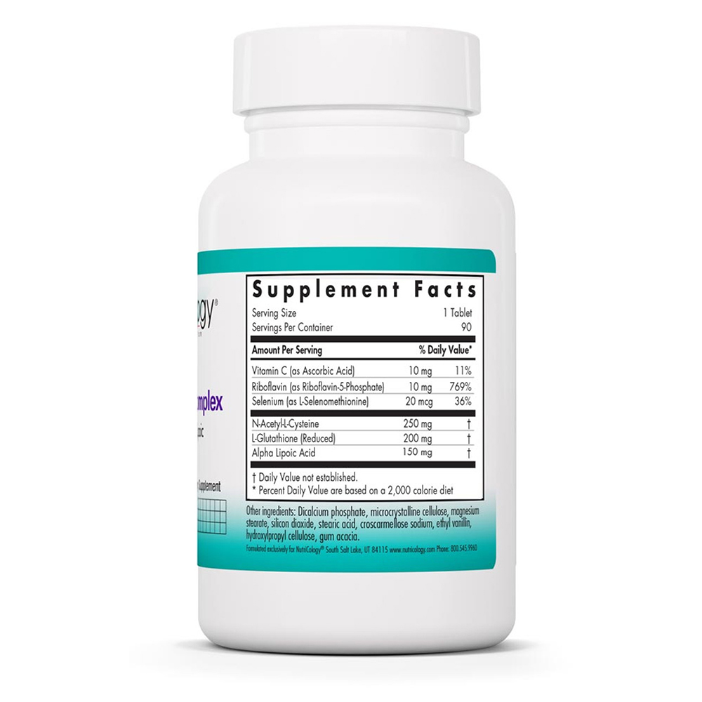 Glutathione Complex 90 Tablets with NAC and Lipoic - 이미지 2