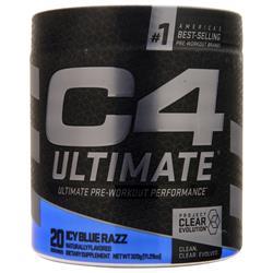 Cellucor C4 Ultimate Pre-Workout Icy Blue Razz 320 grams