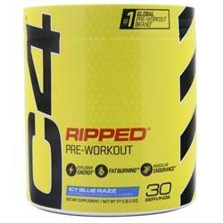 Cellucor C4 Ripped Pre-Workout Icy Blue Razz 177 grams