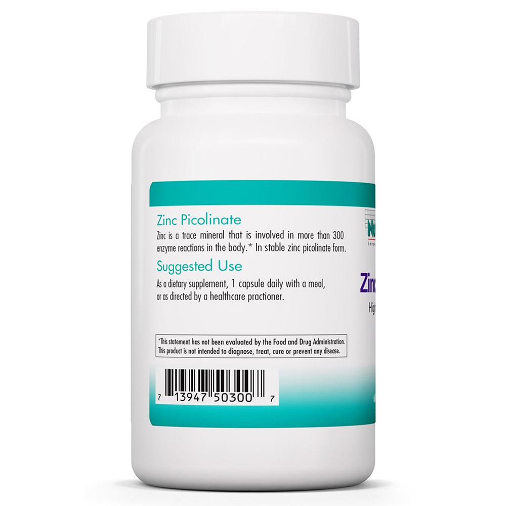 Zinc Picolinate 60 Vegetarian Caps - 이미지 3