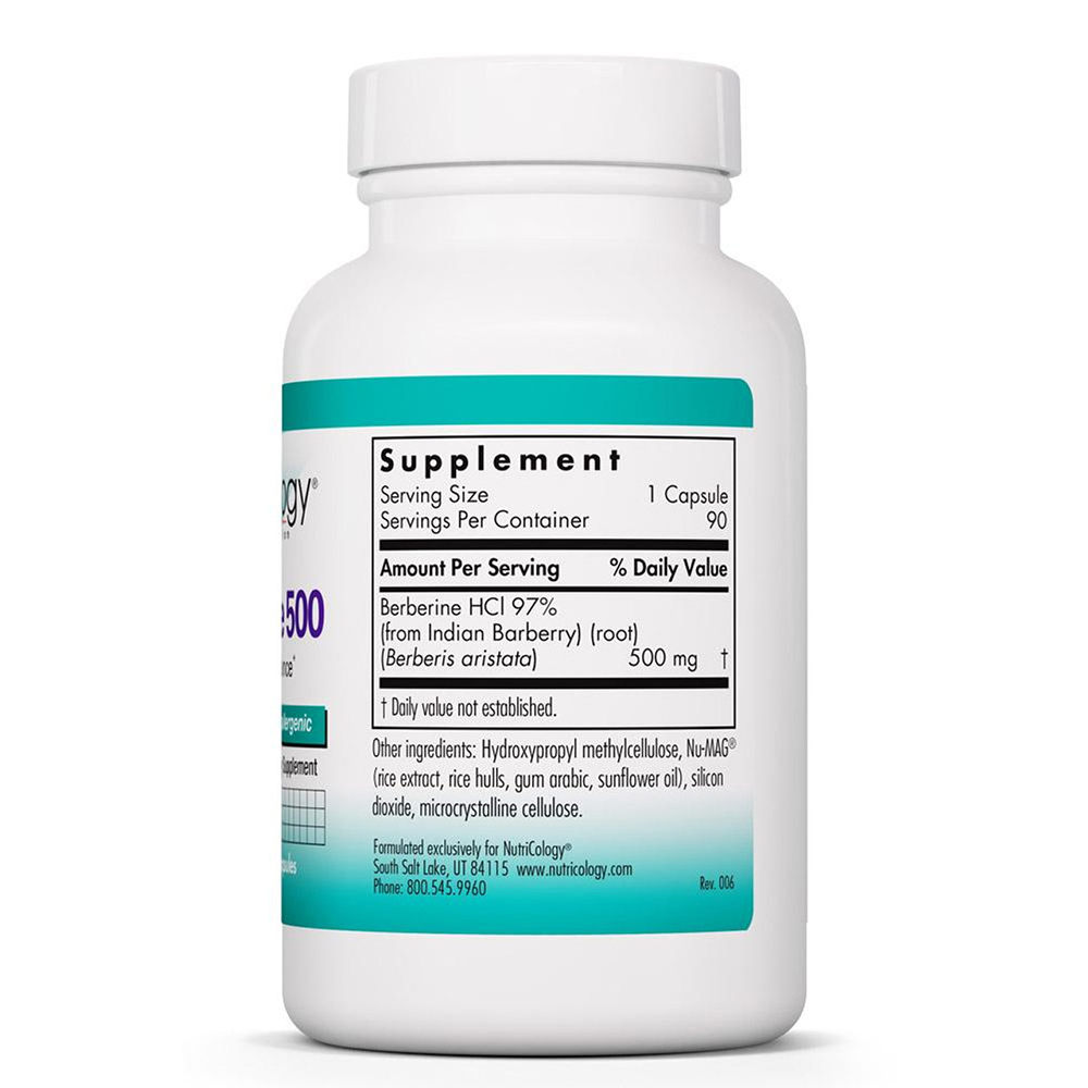 Berberine 500 90 Vegetarian Capsules - 이미지 3